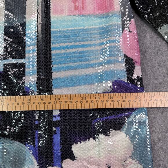 Escada Sport Women's 32/0 Fantasy Sequins Multicolor‎ Mini Dress - Picture 4 of 6